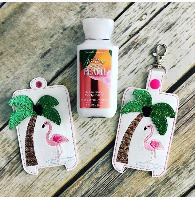 3D Summertime Hand Lotion Holder 5x7 included- DIGITAL Embroidery DESIGN