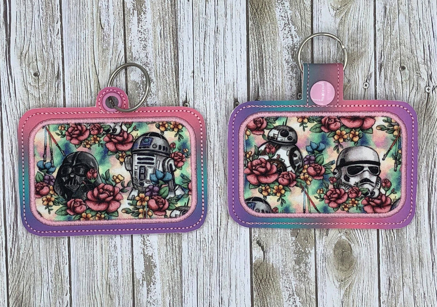 Applique ID holder/luggage tag - DIGITAL Embroidery design