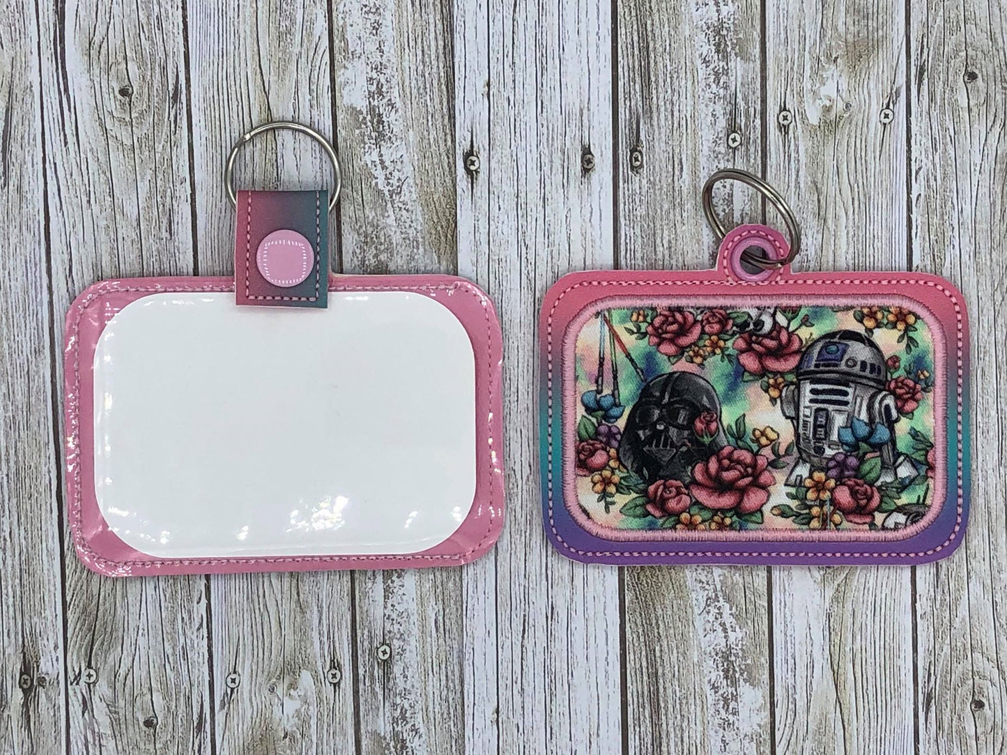 Applique ID holder/luggage tag - DIGITAL Embroidery design