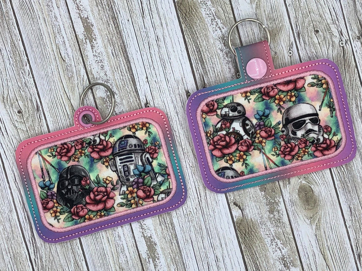 Applique ID holder/luggage tag - DIGITAL Embroidery design