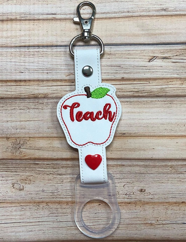 Teach Water Bottle Holders - DIGITAL Embroidery DESIGN