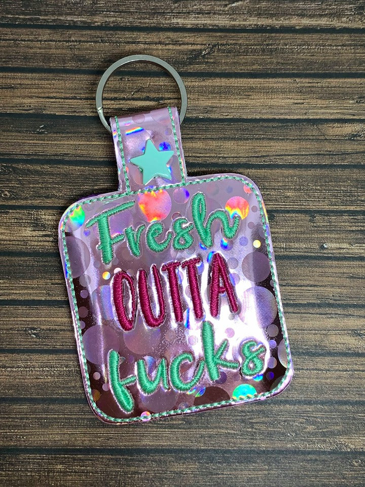 Mature Fresh Out Fobs - DIGITAL Embroidery DESIGN
