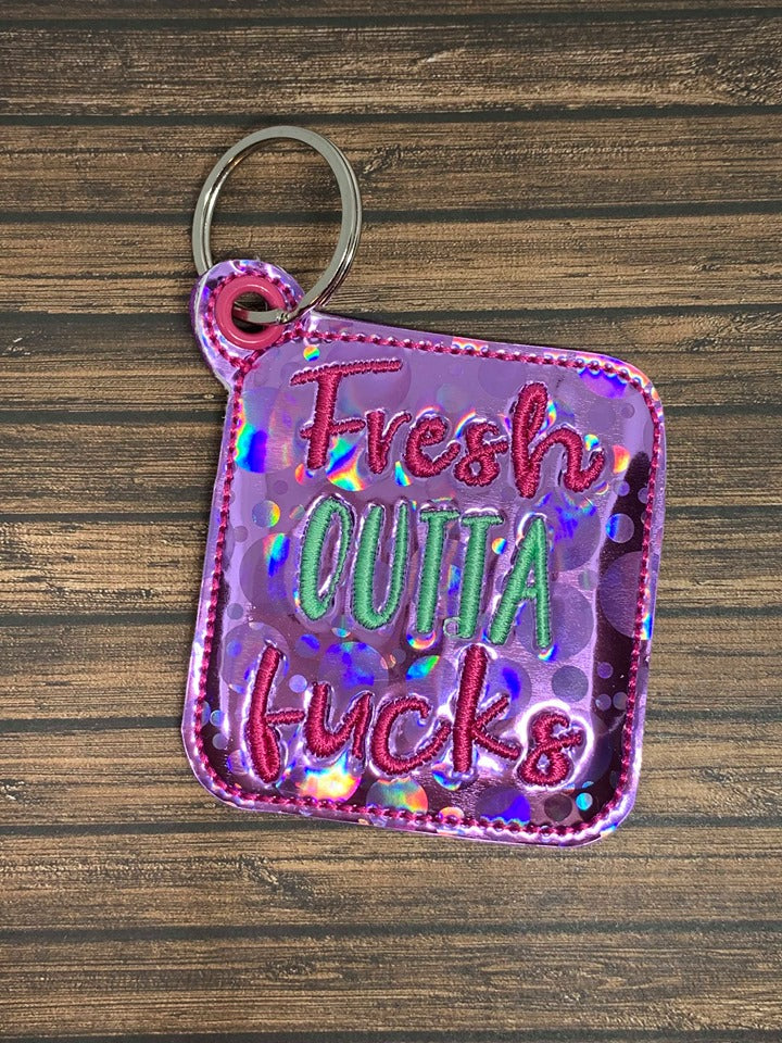 Mature Fresh Out Fobs - DIGITAL Embroidery DESIGN