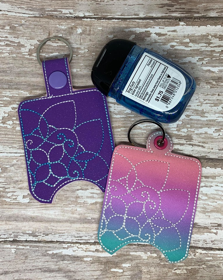 Peeking Mandala Sanitizer Holders - DIGITAL Embroidery DESIGN