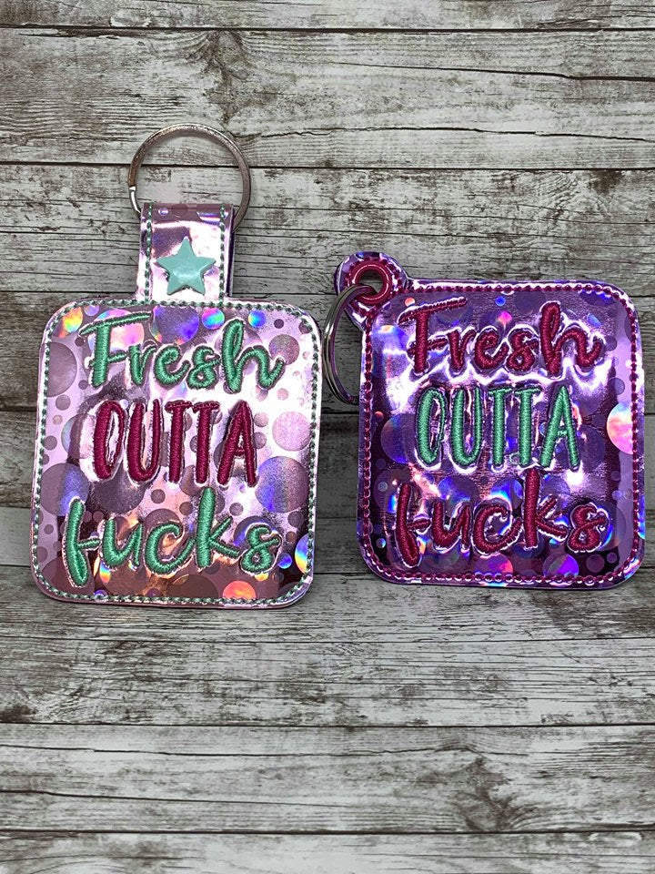 Mature Fresh Out Fobs - DIGITAL Embroidery DESIGN