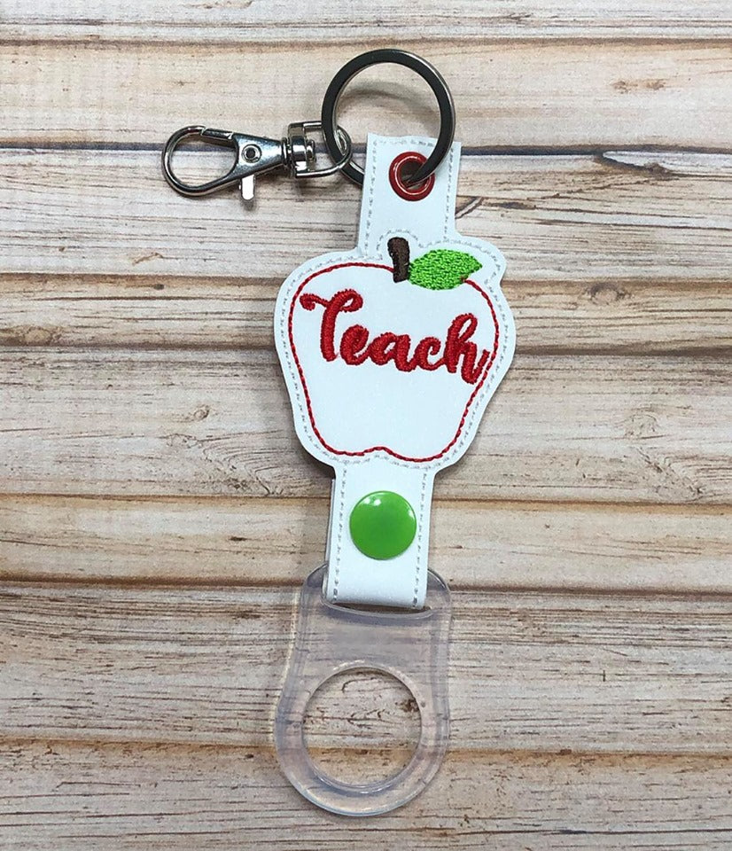 Teach Water Bottle Holders - DIGITAL Embroidery DESIGN