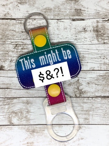 Mature Vodka Water Bottle Holders - DIGITAL Embroidery DESIGN