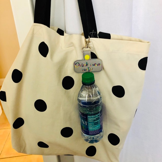 Drink More Water - Water Bottle Holders - DIGITAL Embroidery DESIGN