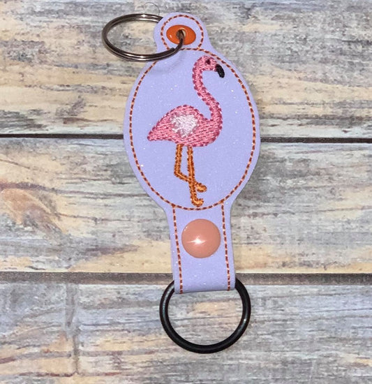 Flamingo Water Bottle Holders - DIGITAL Embroidery DESIGN