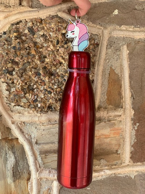 Unicorn Water Bottle Holders - 4x4 and 5x7 - DIGITAL Embroidery DESIGN