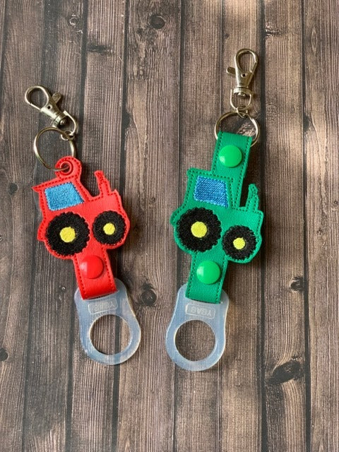 Tractor Water Bottle Holders -  DIGITAL Embroidery DESIGN