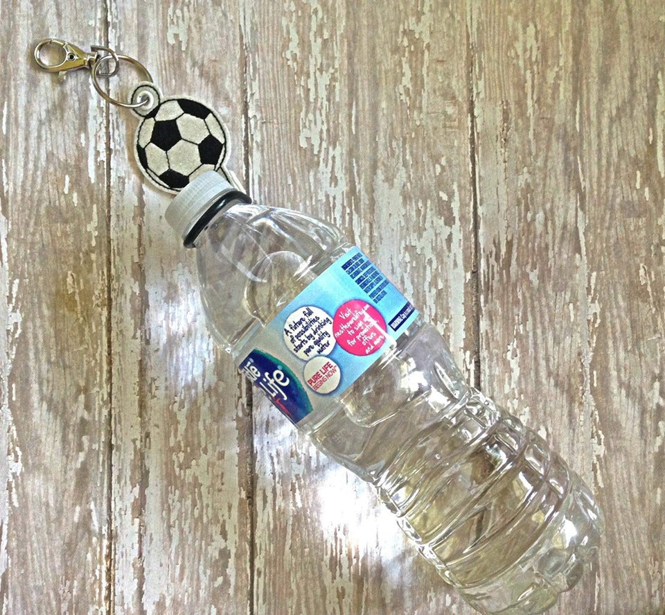 Soccer Water Bottle Holders - DIGITAL Embroidery DESIGN