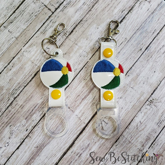 Beach Ball Water Bottle Holders - DIGITAL Embroidery DESIGN