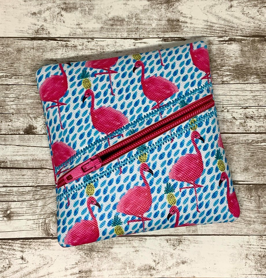 Beveled Zipper Bag - 4 sizes - Digital Embroidery Design