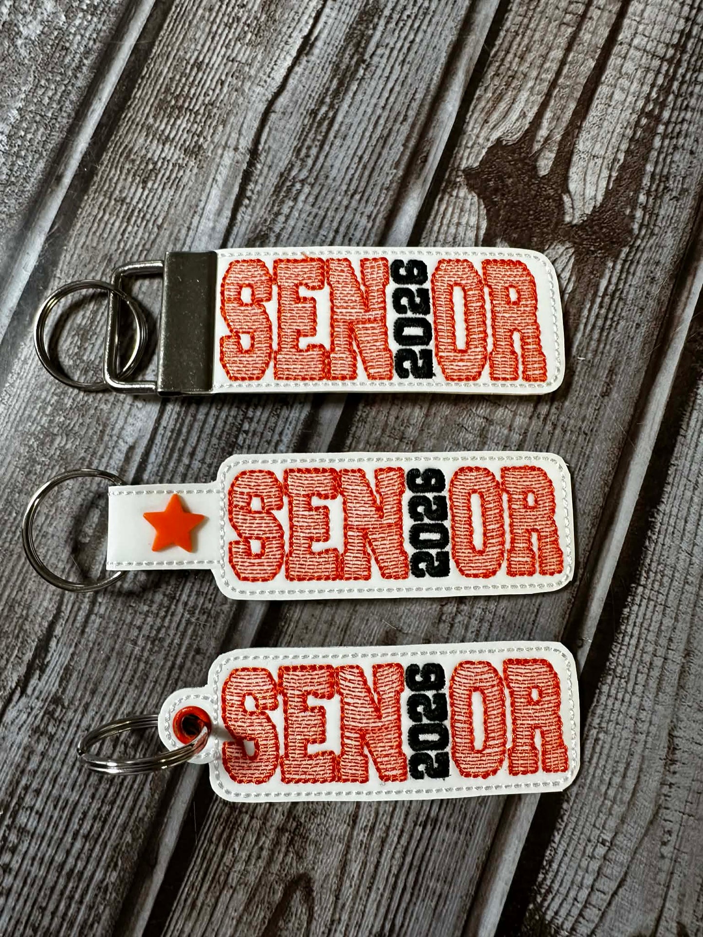 Senior 2026 Key Fobs - 3 Styles INCLUDED - Digital Embroidery Design