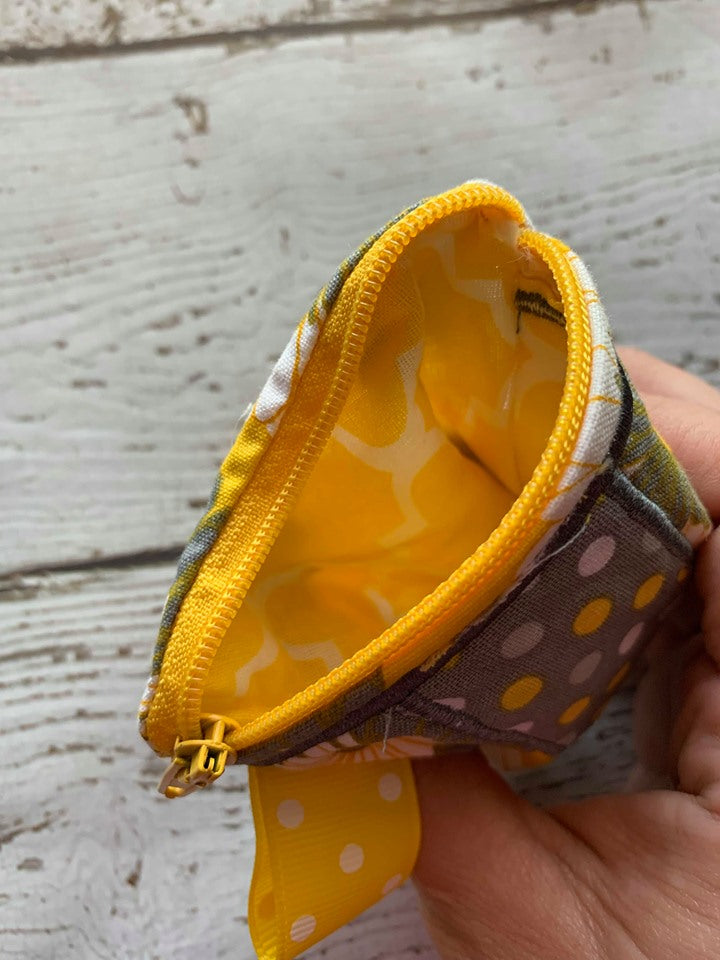 Christy Lined Top Zipper Bag - 3 sizes - Digital Embroidery Design