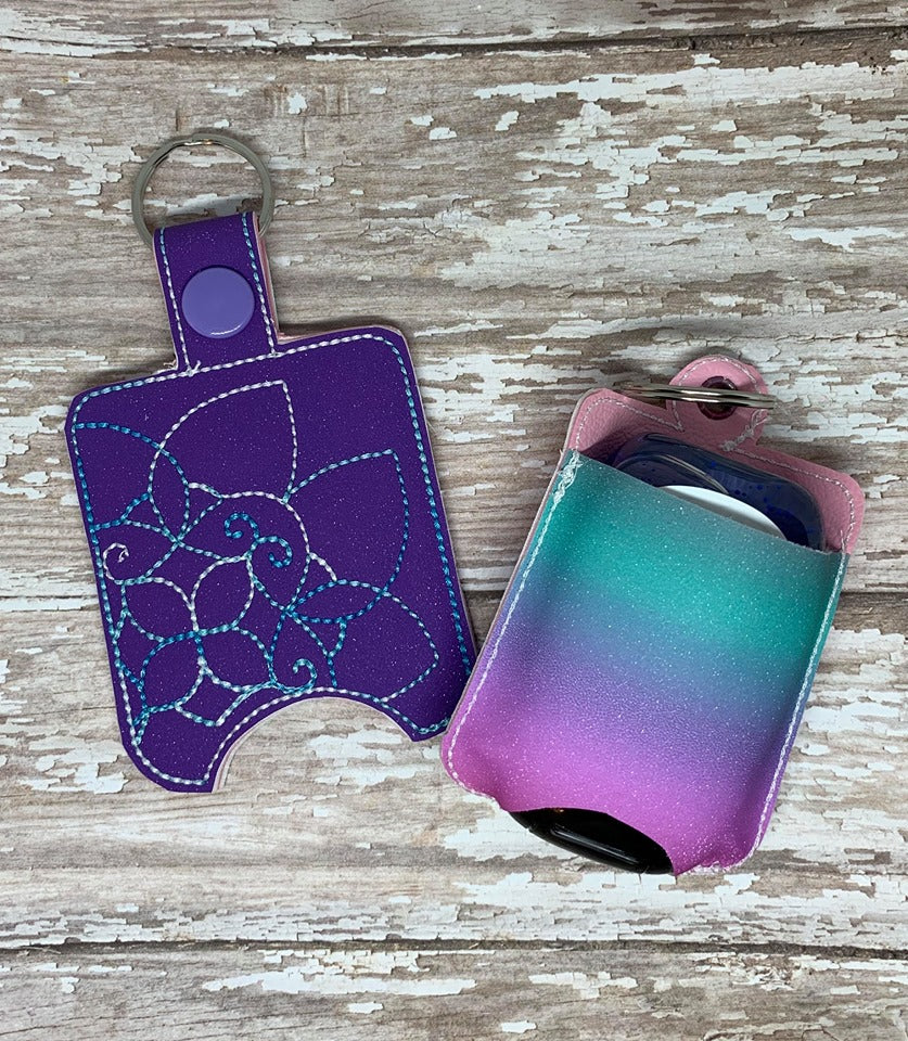 Peeking Mandala Sanitizer Holders - DIGITAL Embroidery DESIGN