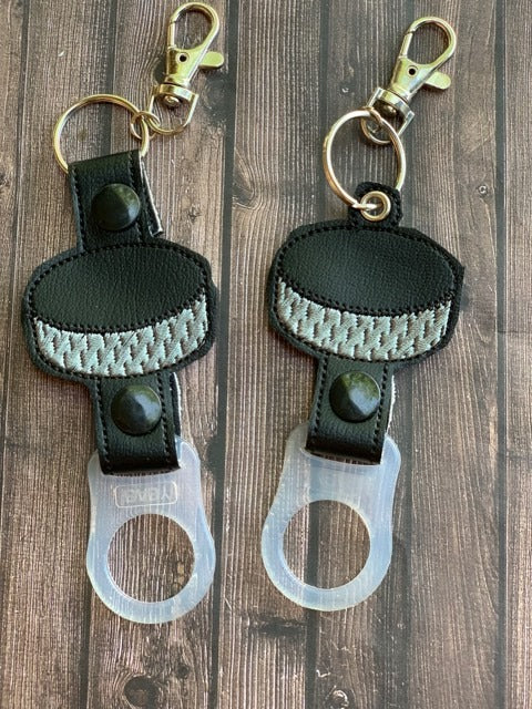 Hockey Puck Water Bottle Holders - DIGITAL Embroidery DESIGN