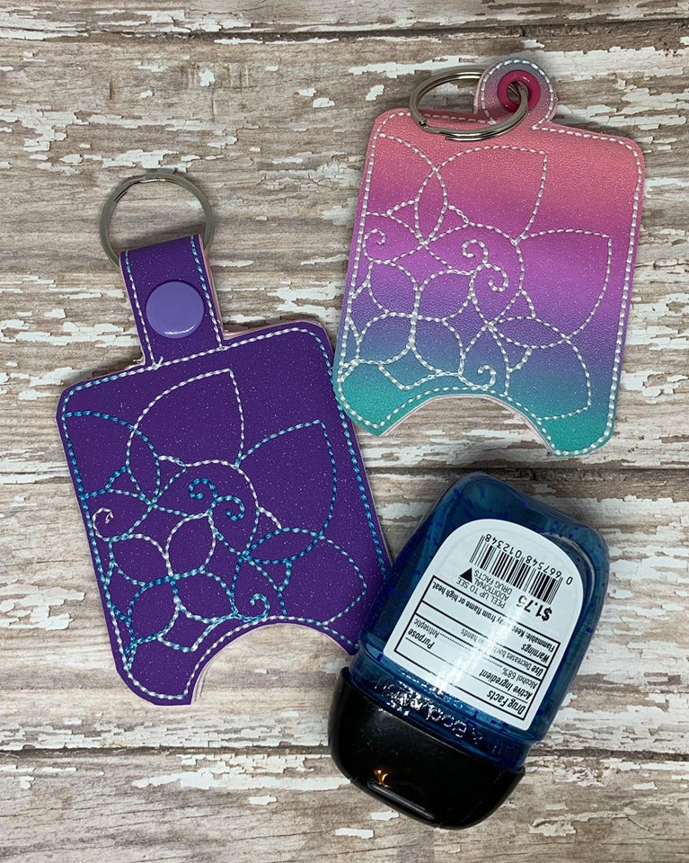 Peeking Mandala Sanitizer Holders - DIGITAL Embroidery DESIGN