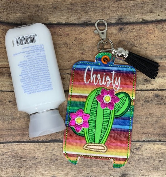 3D Cactus Hand Lotion Holder 5x7 included- DIGITAL Embroidery DESIGN