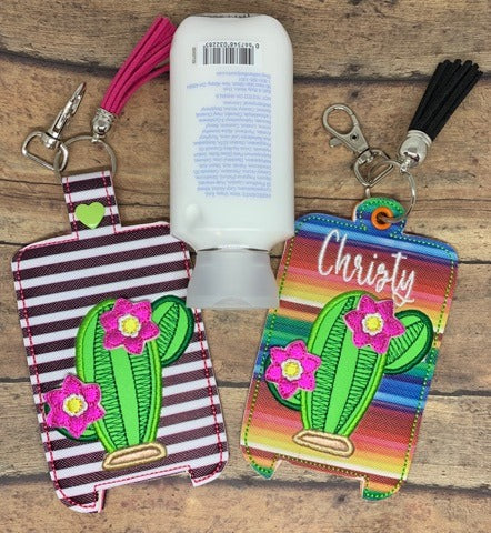3D Cactus Hand Lotion Holder 5x7 included- DIGITAL Embroidery DESIGN
