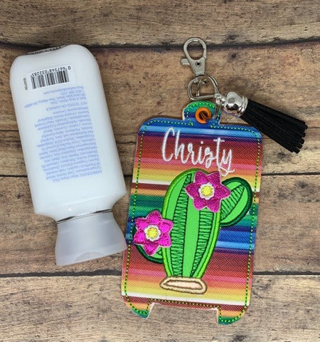 3D Cactus Hand Lotion Holder 5x7 included- DIGITAL Embroidery DESIGN