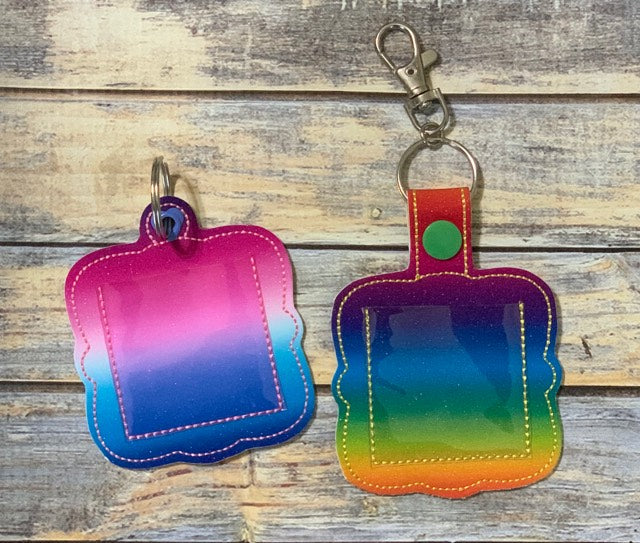 Slip in Photo Fobs - DIGITAL Embroidery DESIGN