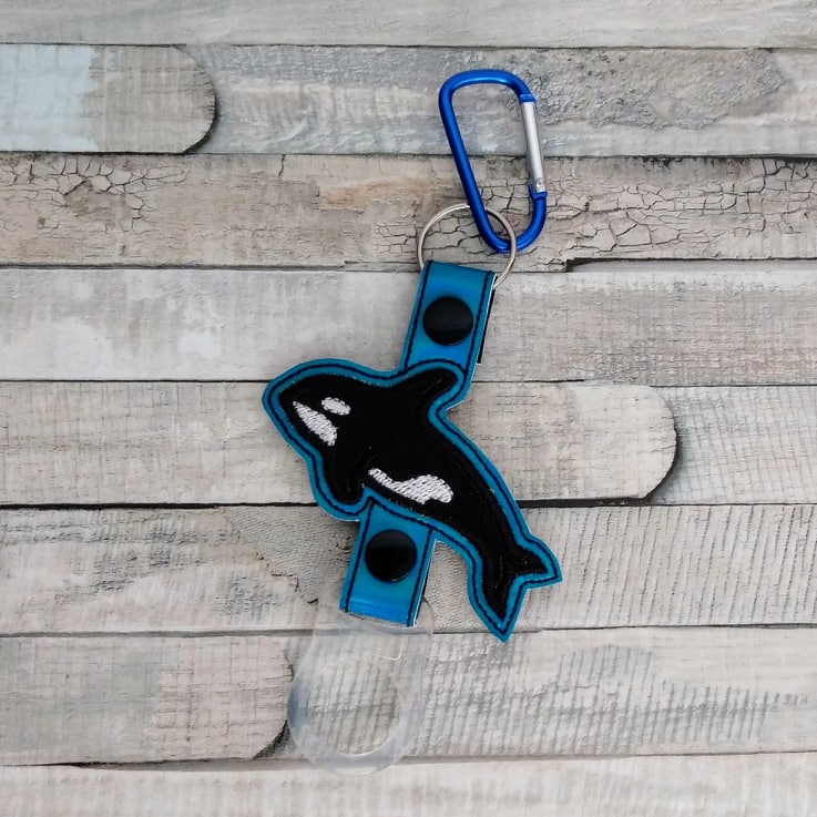 Orca Water Bottle Holders - DIGITAL Embroidery DESIGN
