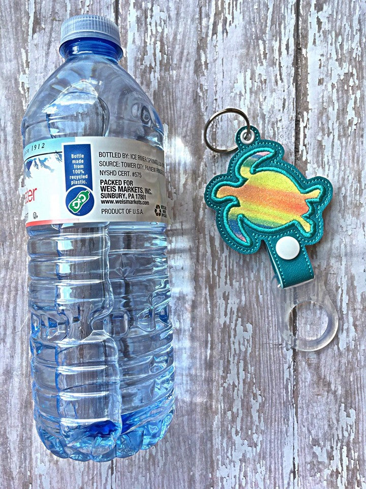 Sea Turtle Water Bottle Holders - DIGITAL Embroidery DESIGN