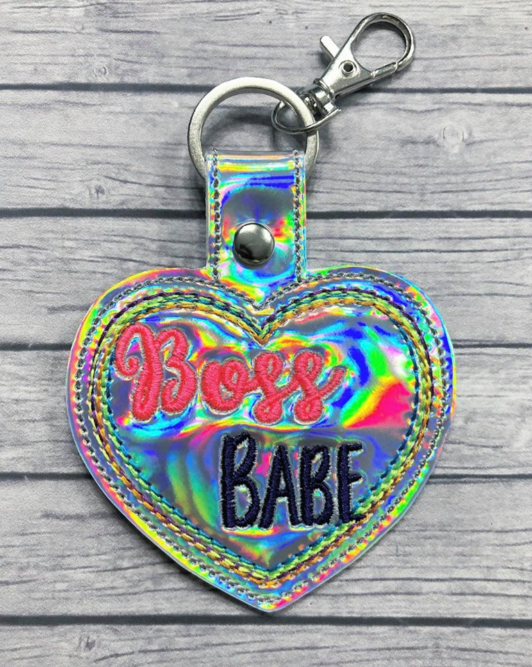 Boss Babe Fobs -DIGITAL Embroidery DESIGN
