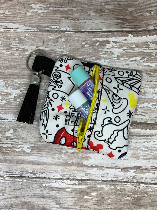Kiki Zipper Pouch 4x4 only - Digital Embroidery Design