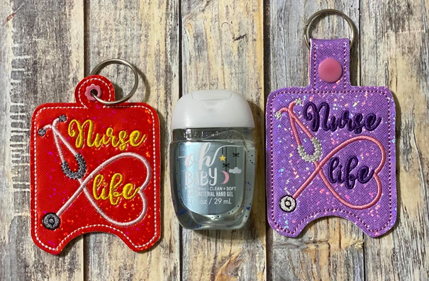 Nurse Life Sanitizer Holders - DIGITAL Embroidery DESIGN