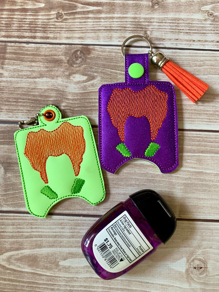 Witch Sisters Set Sanitizer Holders - DIGITAL Embroidery DESIGN