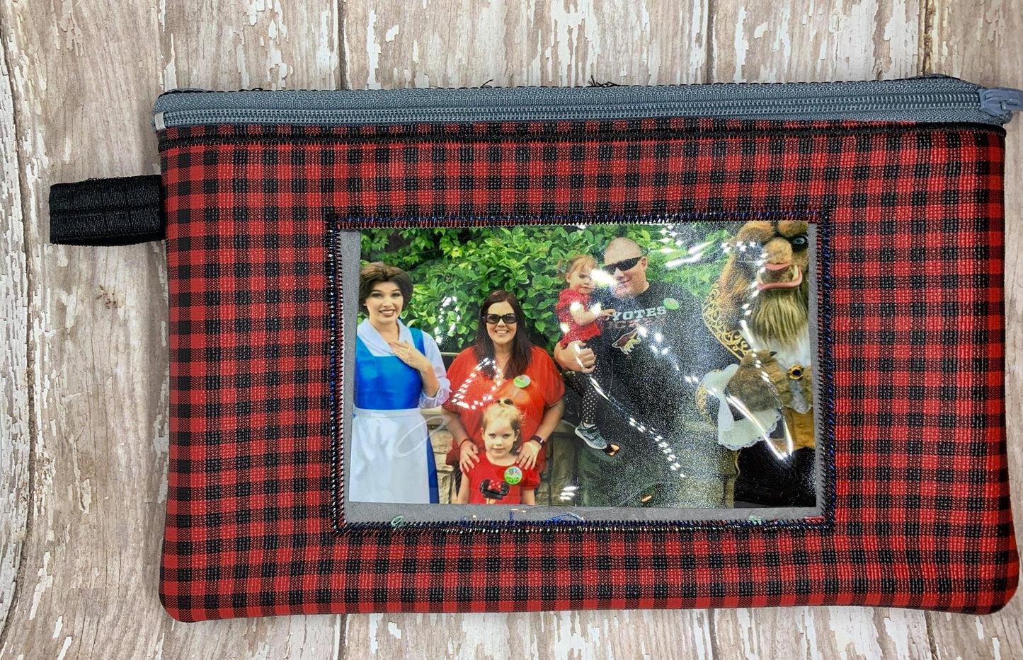 Picture Pouch Zipper - 3 sizes - Digital Embroidery Design