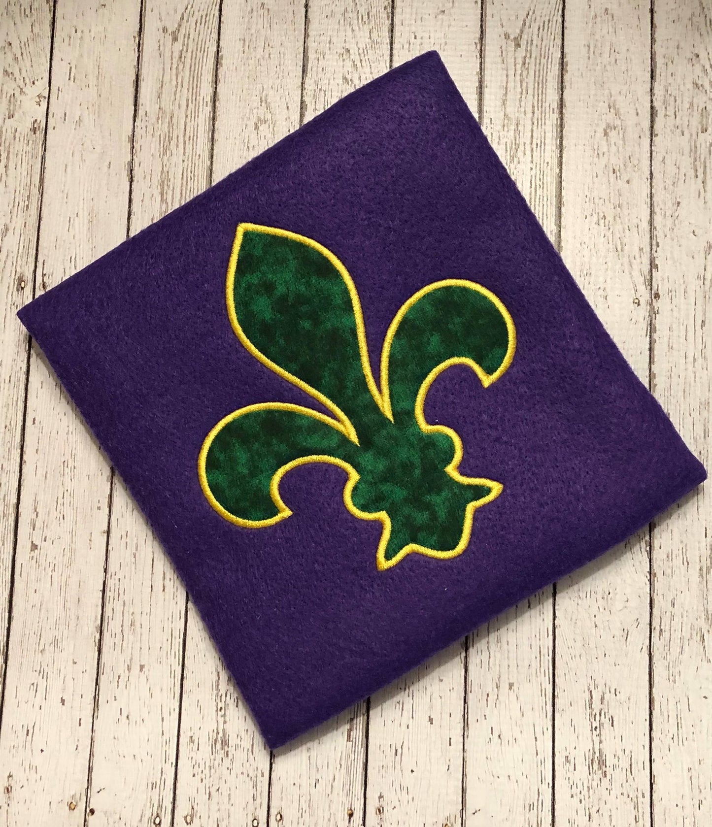 Fleur De Lis Applique - 3 Sizes - Digital Embroidery Design