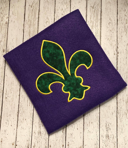 Fleur De Lis Applique - 3 Sizes - Digital Embroidery Design