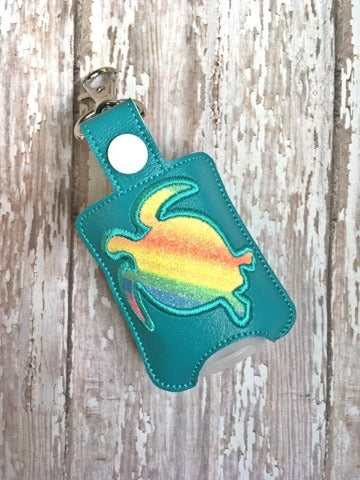 Sea Turtle Applique Sanitizer Holders - DIGITAL Embroidery DESIGN