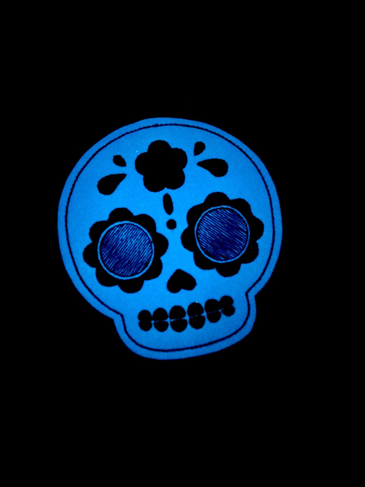 Sugar Skull Book Band - Digital Embroidery Design
