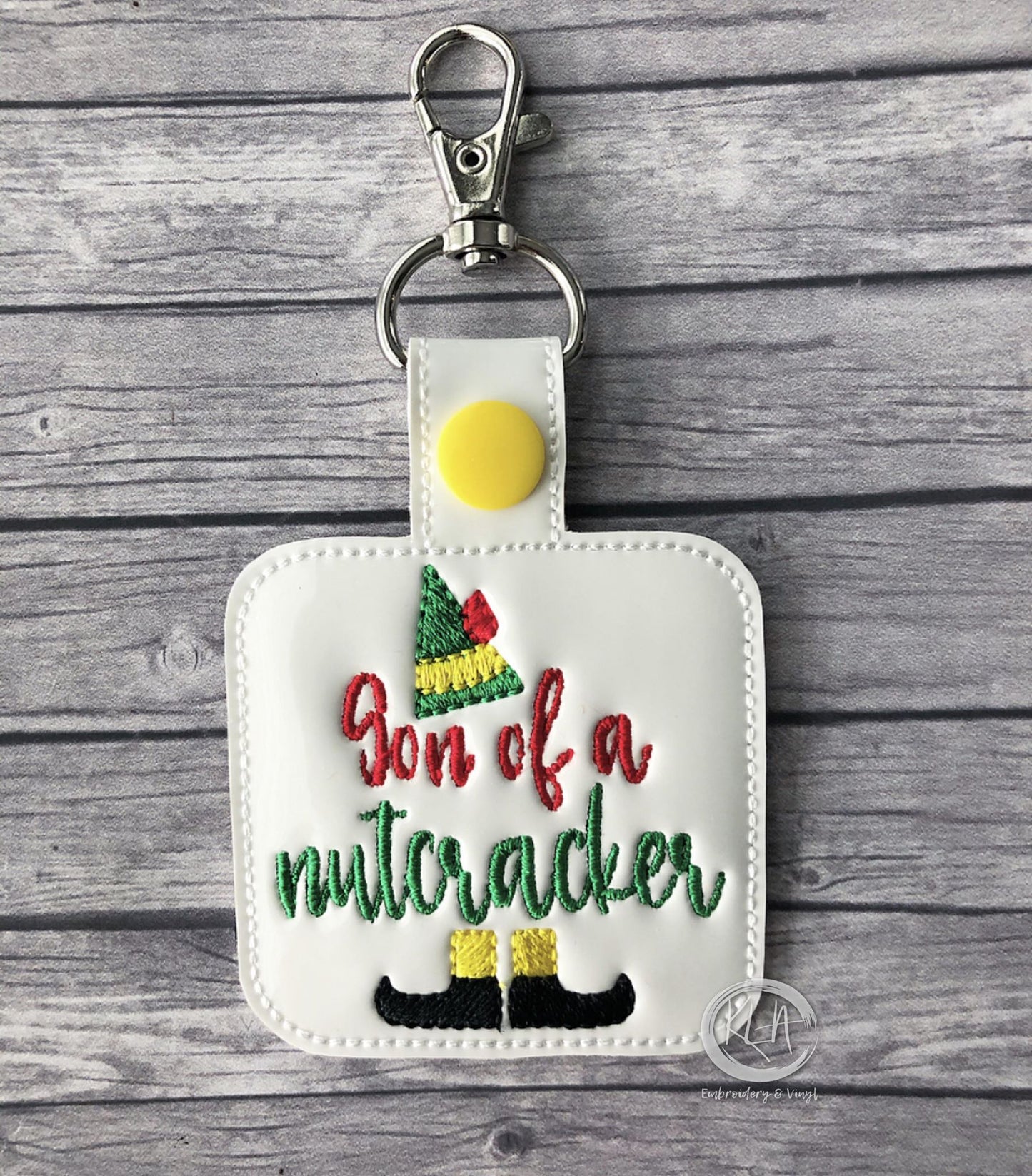 Son of a Nutcracker Fobs -  DIGITAL Embroidery DESIGN