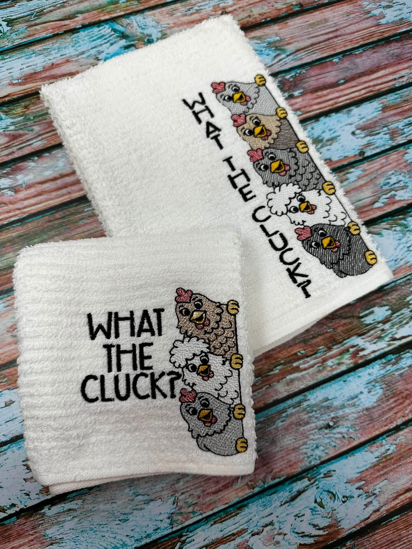 Sketch Fill Chicken Hugger – What the Cluck – 4 x 4, 5 x 7, 6 x 10 and 8 x 12 – DIGITAL Embroidery Design