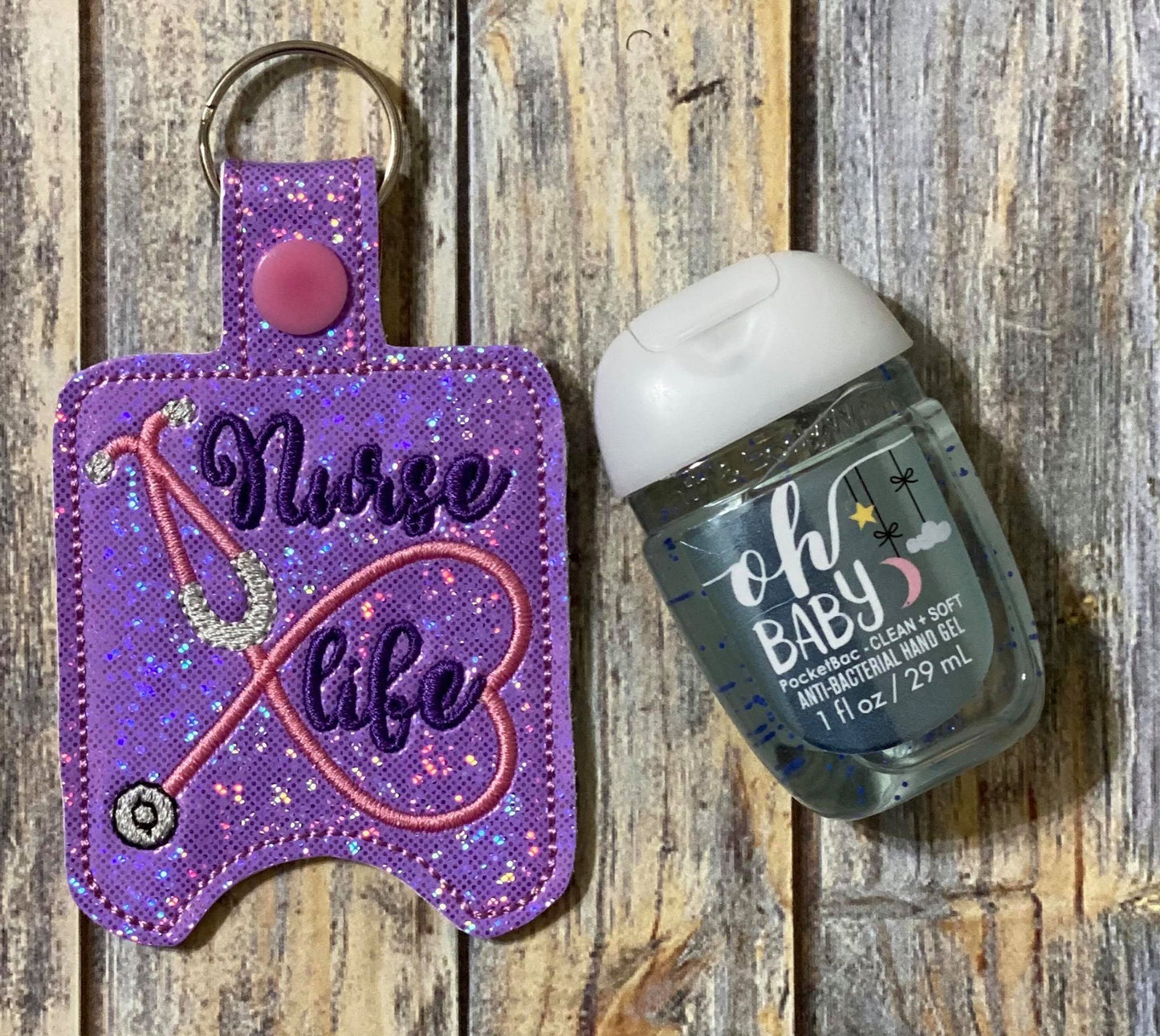 Nurse Life Sanitizer Holders - DIGITAL Embroidery DESIGN