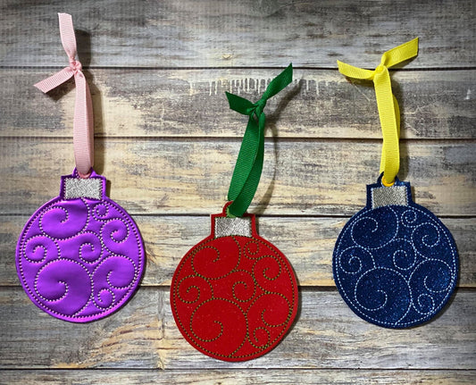 Swirly Ornament - Digital Embroidery Design