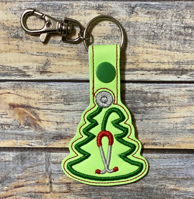 Nurse Stethoscope Tree Fobs -  DIGITAL Embroidery DESIGN