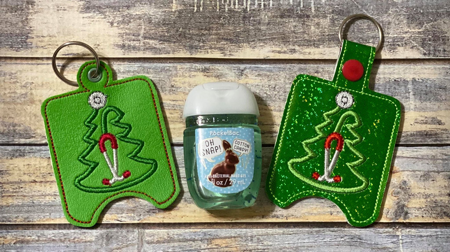 Nurse Stethoscope Tree Sanitizer Holders - DIGITAL Embroidery DESIGN