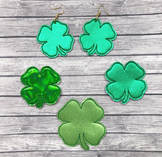 Shamrock Felties - 3 sizes - Digital Embroidery Design