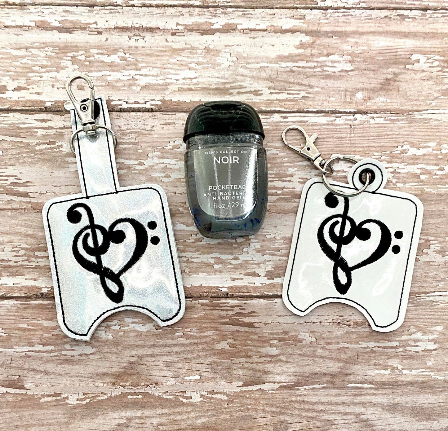 Music Love Sanitizer Holders - DIGITAL Embroidery DESIGN