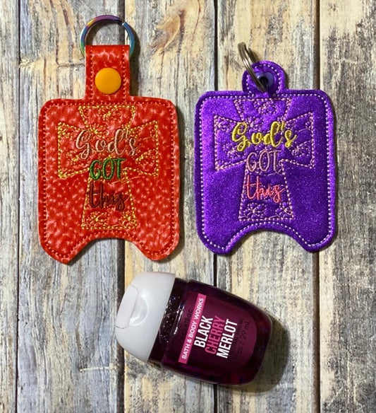 God's Got This Sanitizer Holders - DIGITAL Embroidery DESIGN