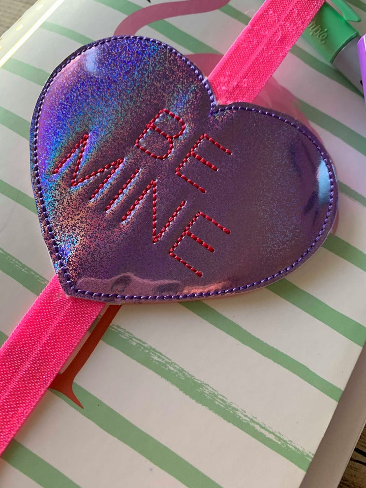 Be Mine - Book Band - Digital Embroidery Design
