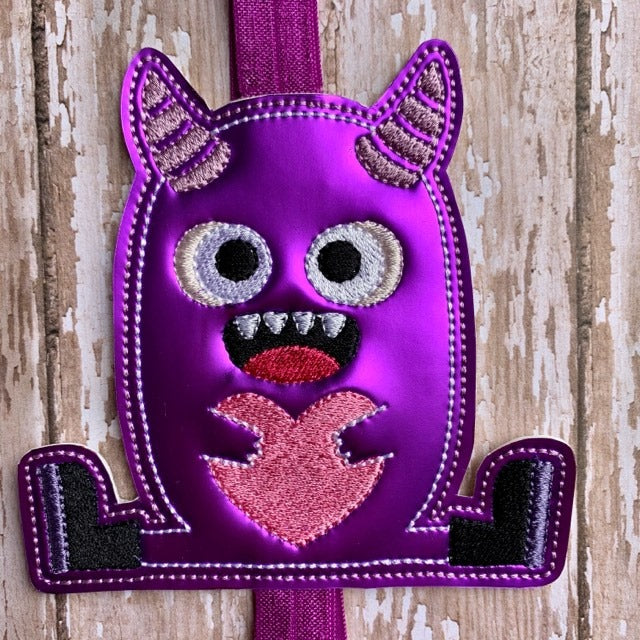 Love Monster 1 Book Band - Digital Embroidery Design