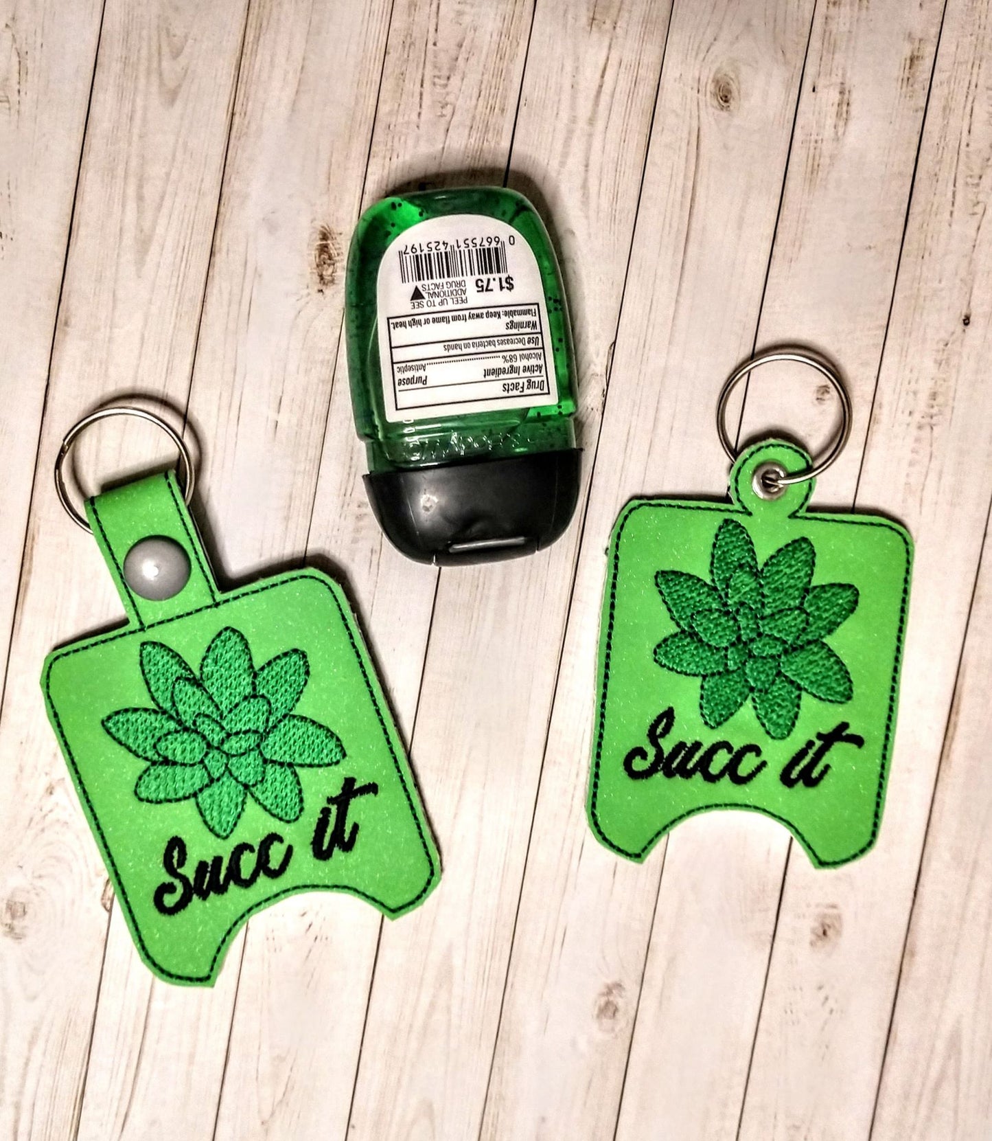 Succ It Sanitizer Holders - DIGITAL Embroidery DESIGN